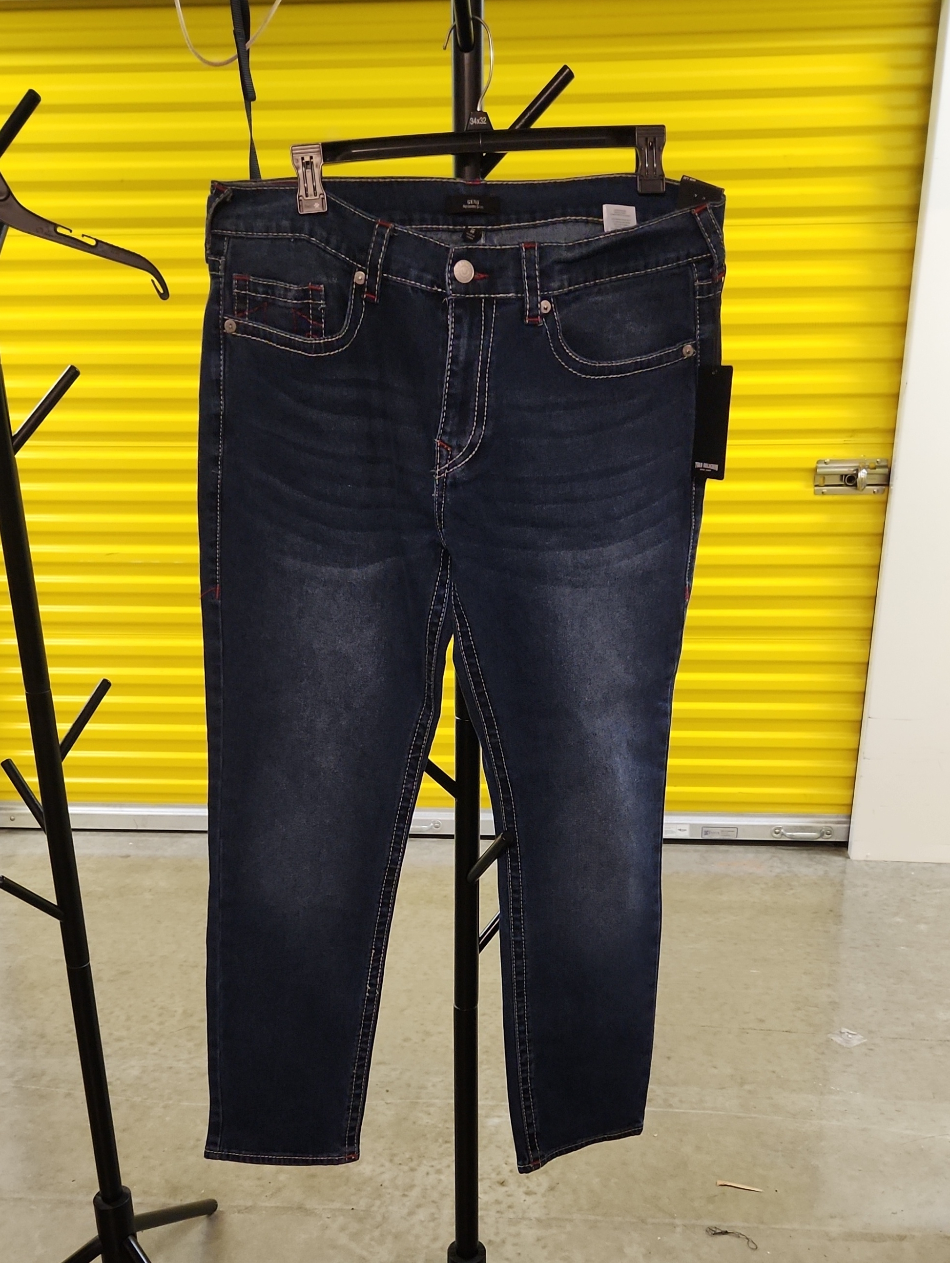 True Religion Men’s Dark Blue Skinny Jeans